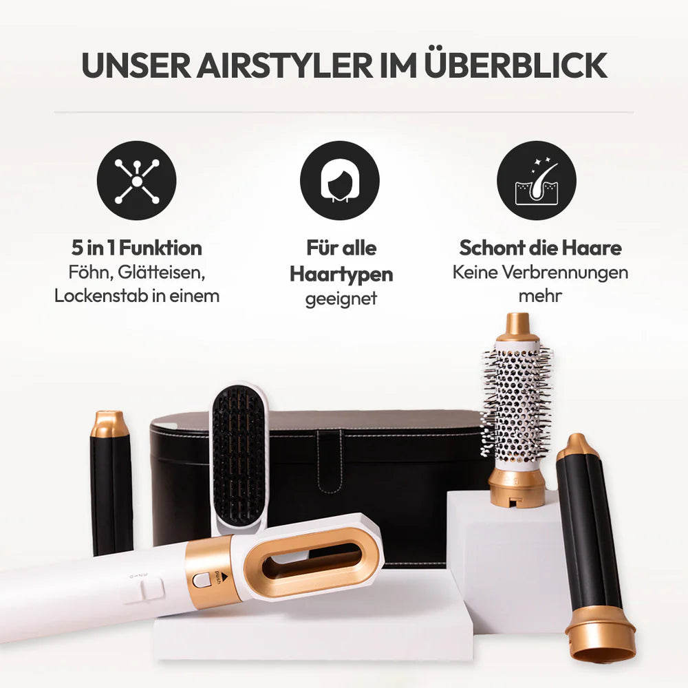 AIRSTYLER PRO - 5 in 1 Haarstyler + Gratis Geschenk